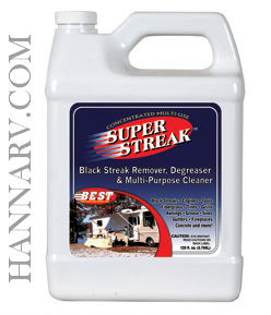 Best Products 65128 Super Streak Black Streak Remover 128-oz. Bottle